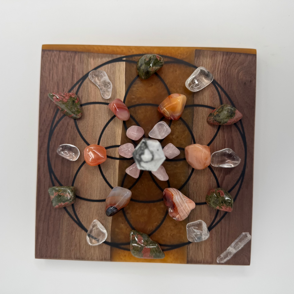 Crystal Grid Kit - Fertility "Womb of Creation"