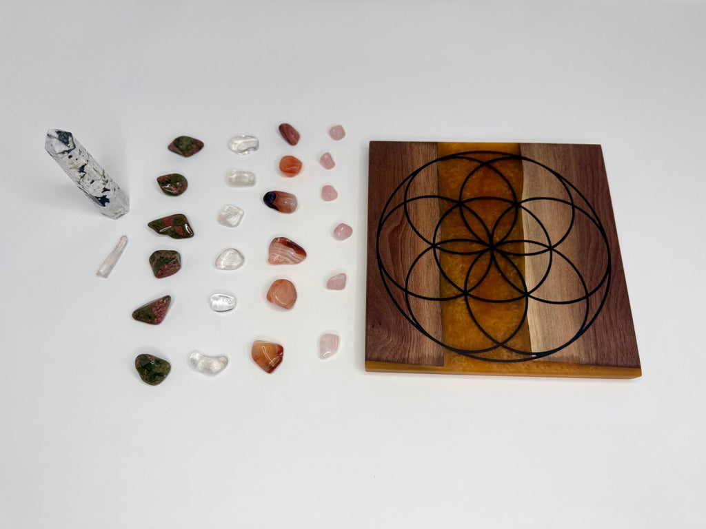 Crystal Grid Kit - Fertility "Womb of Creation"