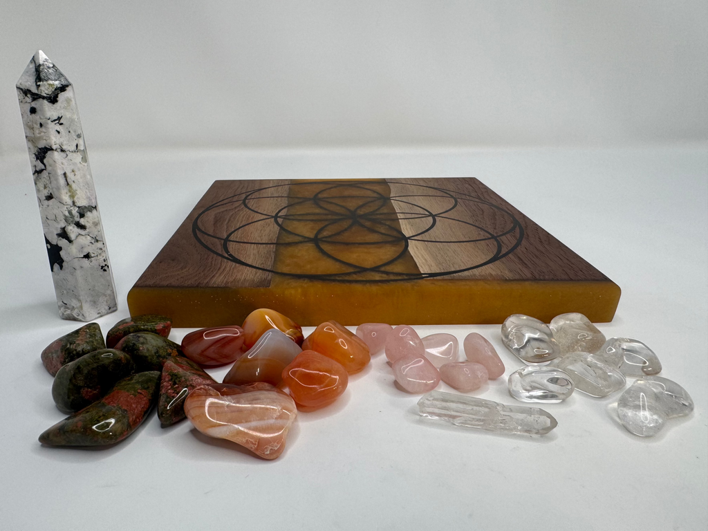 Crystal Grid Kit - Fertility "Womb of Creation"