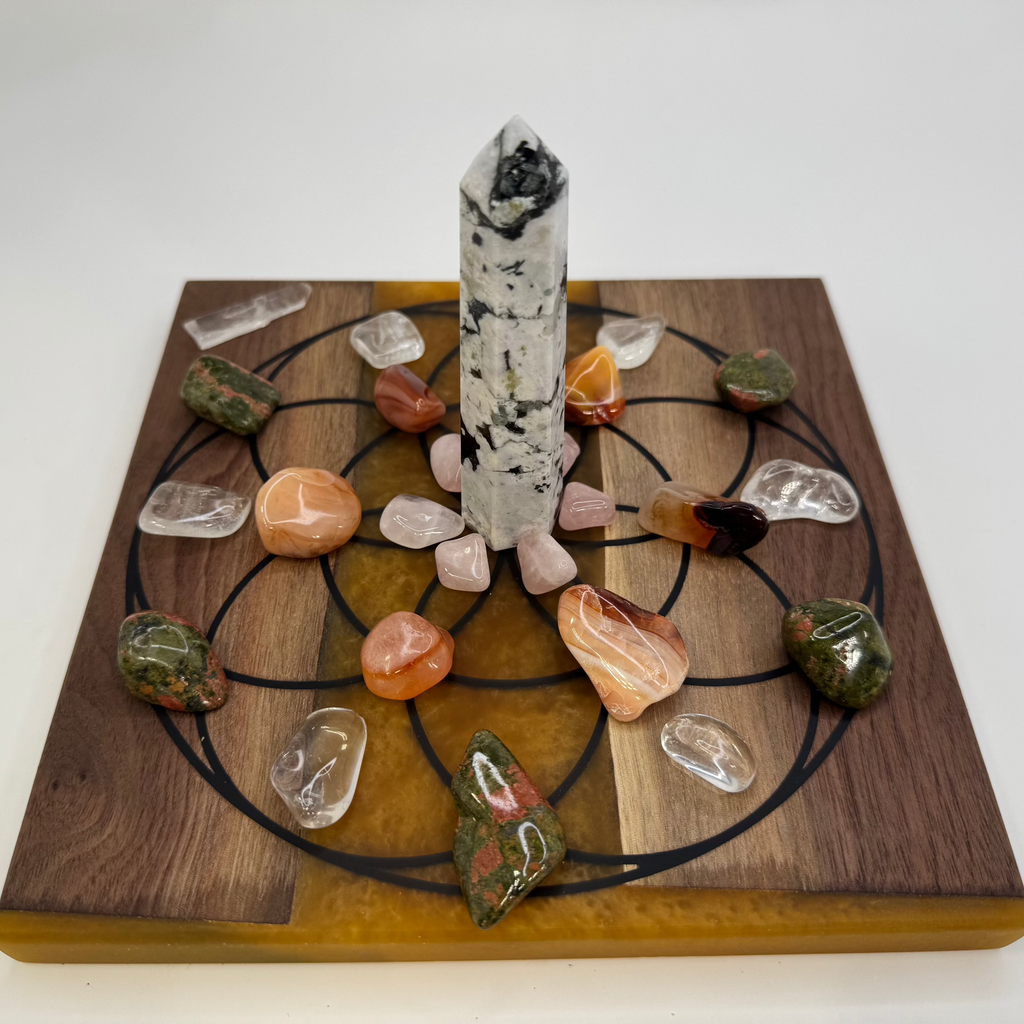 Crystal Grid Kit - Fertility "Womb of Creation"