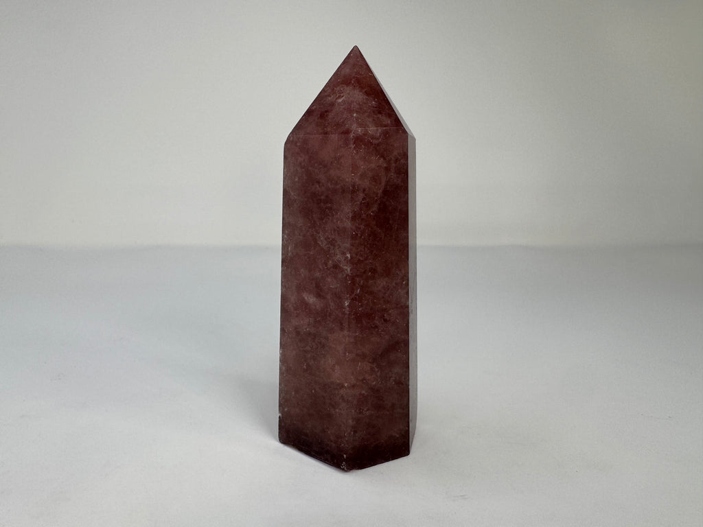 Strawberry Quartz Tower - Large