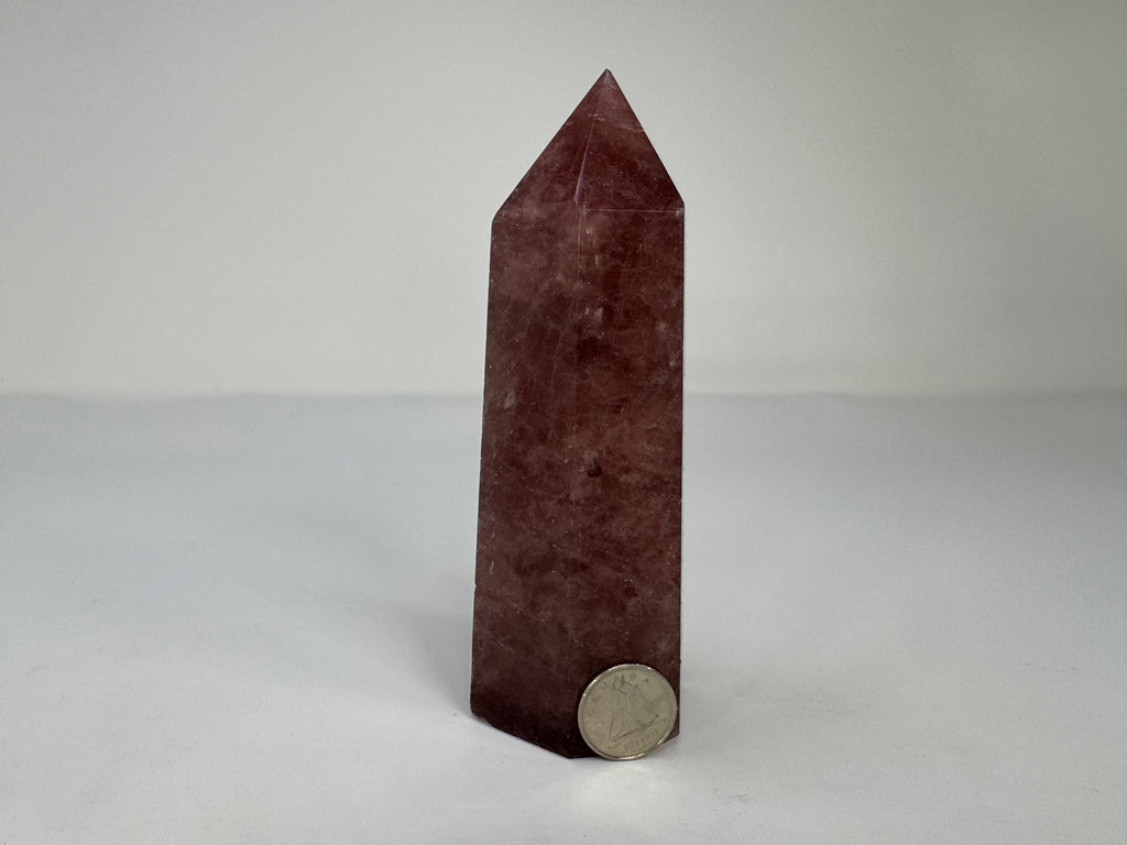 Strawberry Quartz Tower - Large