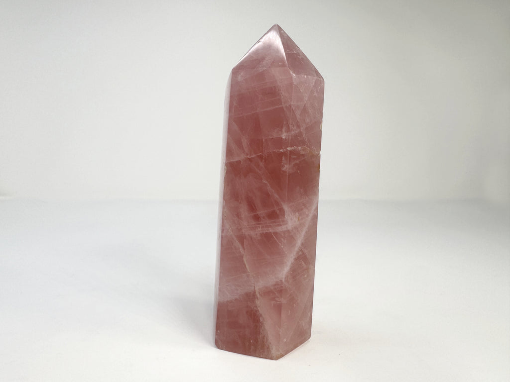 Rose Quartz Tower - Large (a)