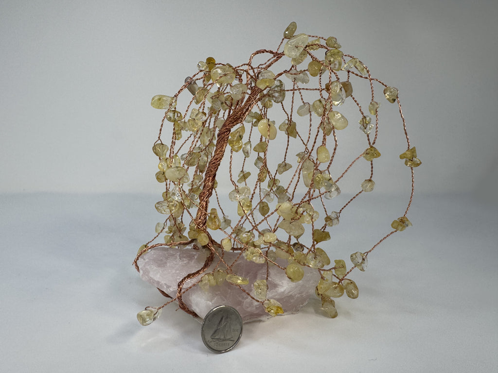 Crystal Tree -Golden Love Willow Tree