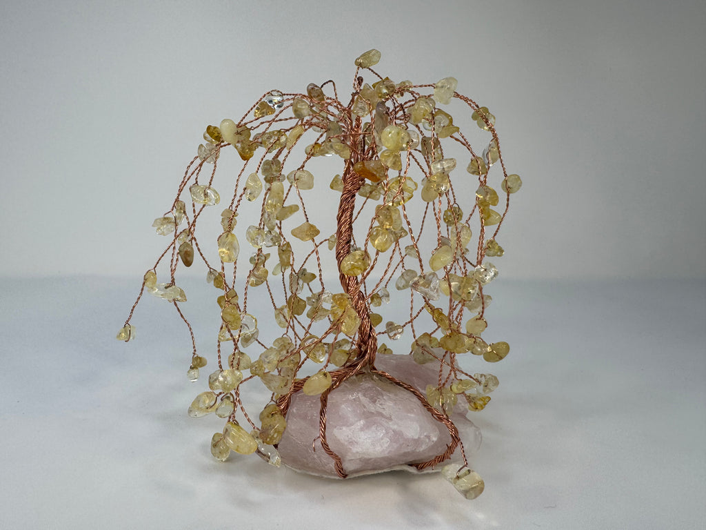 Crystal Tree -Golden Love Willow Tree