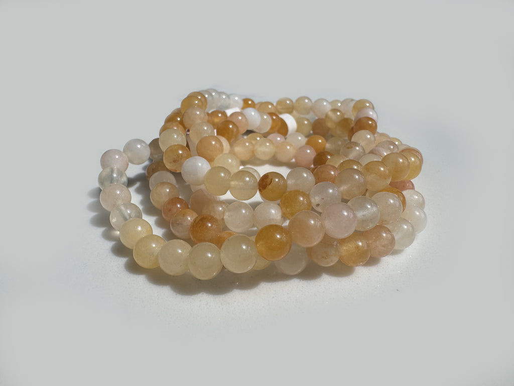Bracelet - Spring Jade 6mm Round