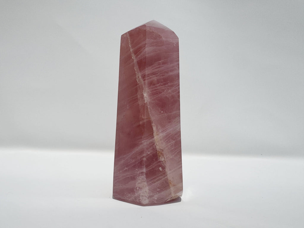 Rose Quartz Tower - Large (b)