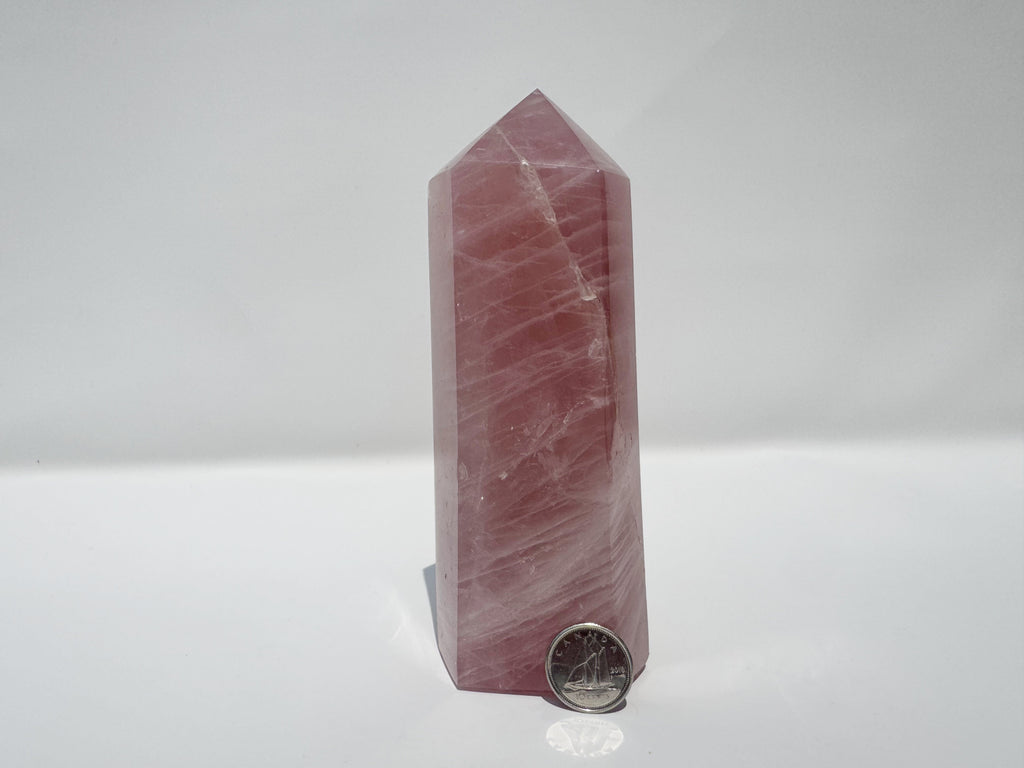 Rose Quartz Tower - Large (b)