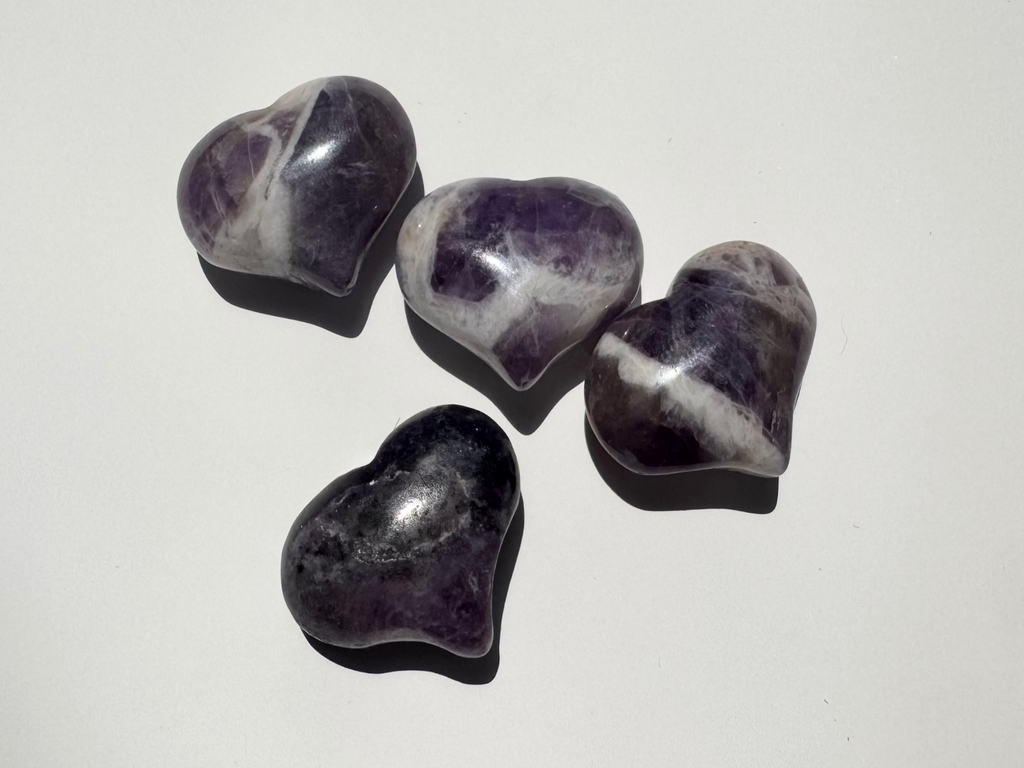 Amethyst Chevron Heart (sm)