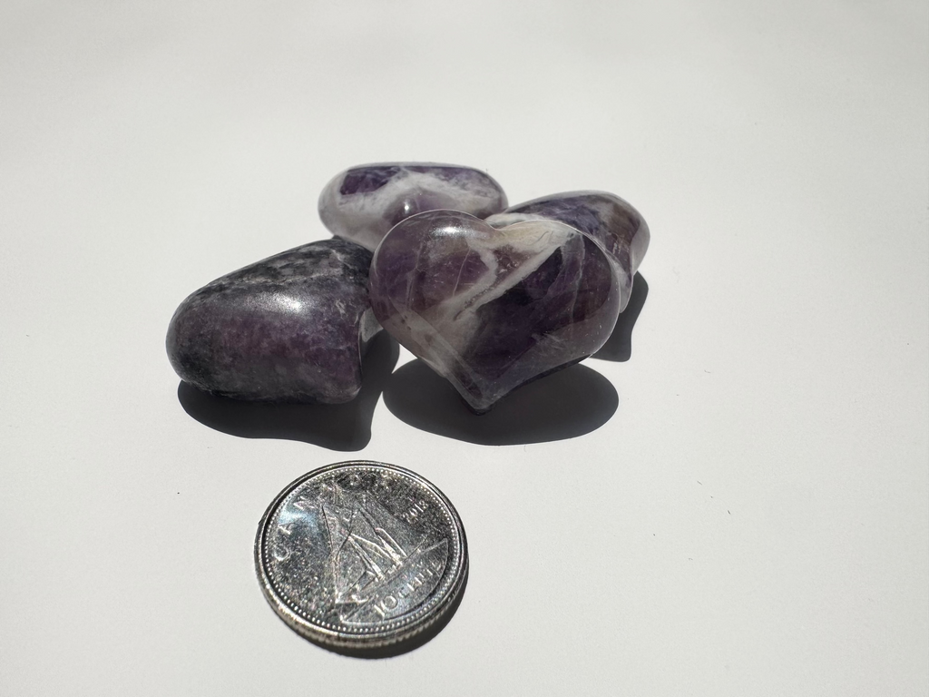 Amethyst Chevron Heart (sm)