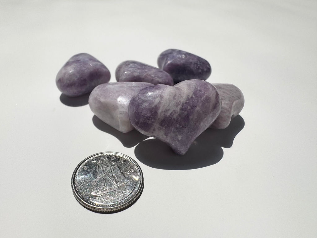 Lepidolite Heart (sm)