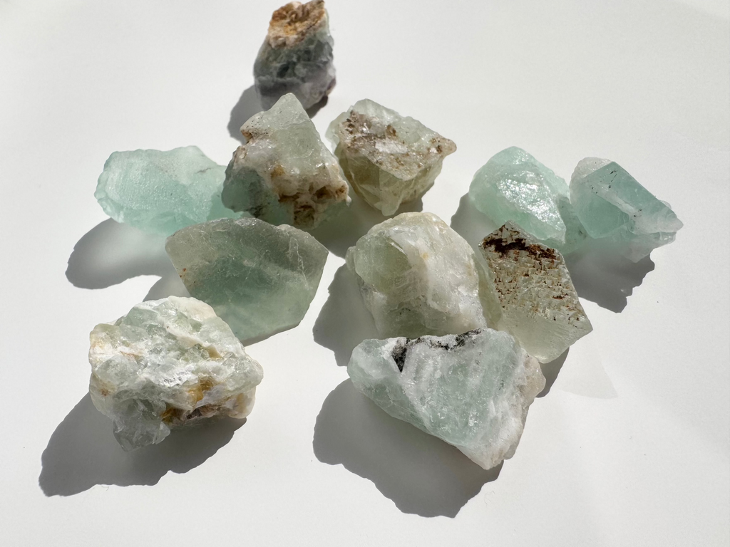 Fluorite Green & Purple (sm) Raw