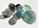 Fluorite Green & Purple (md) Tumble