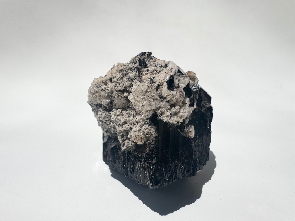 Tourmaline with Feldspar - Raw (J)