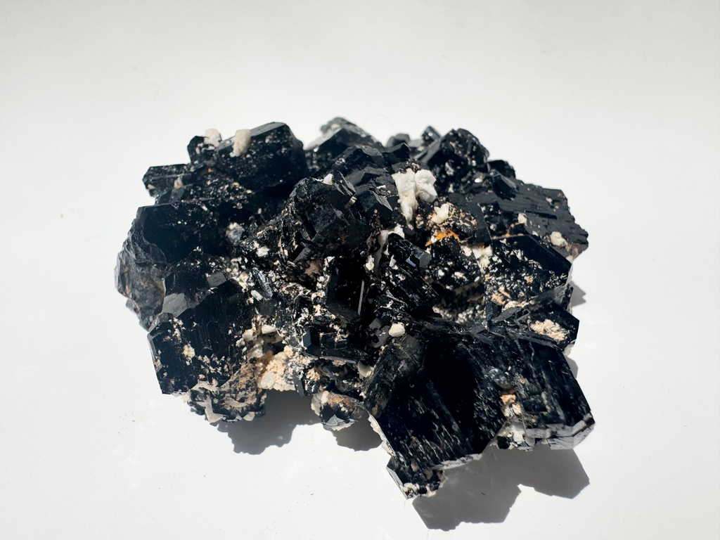 Tourmaline with Feldspar - Raw A