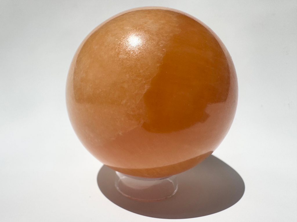 Sphere - Orange Calcite– Ignite Your Inner Joy