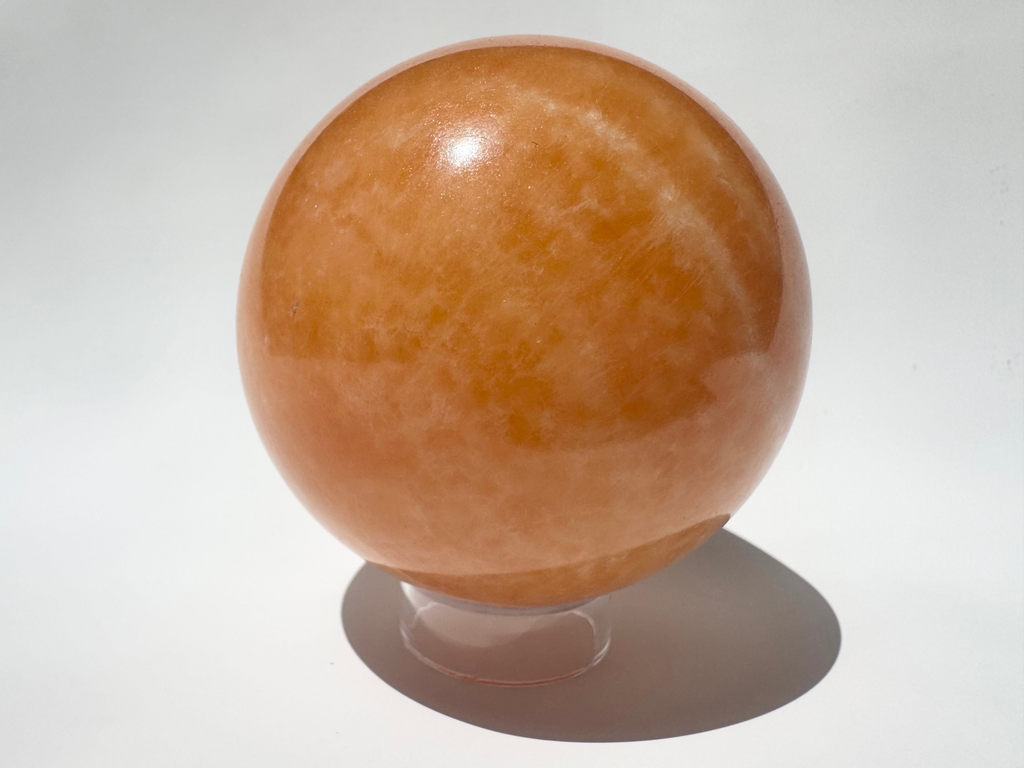 Sphere - Orange Calcite– Ignite Your Inner Joy