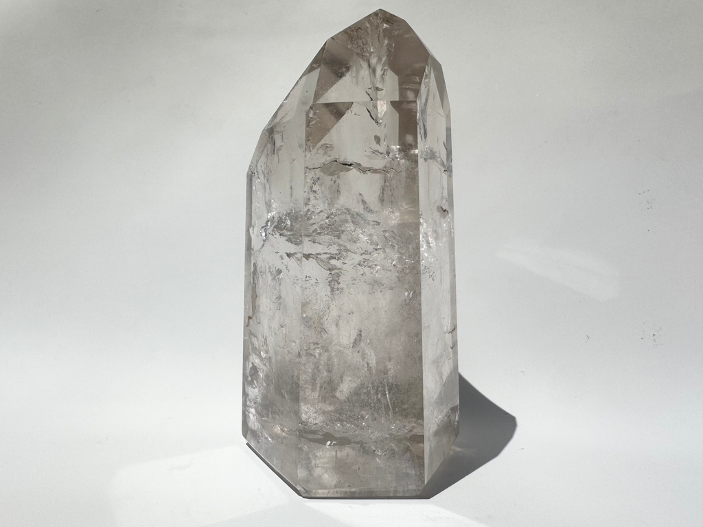 Clear Quartz Tower (a)