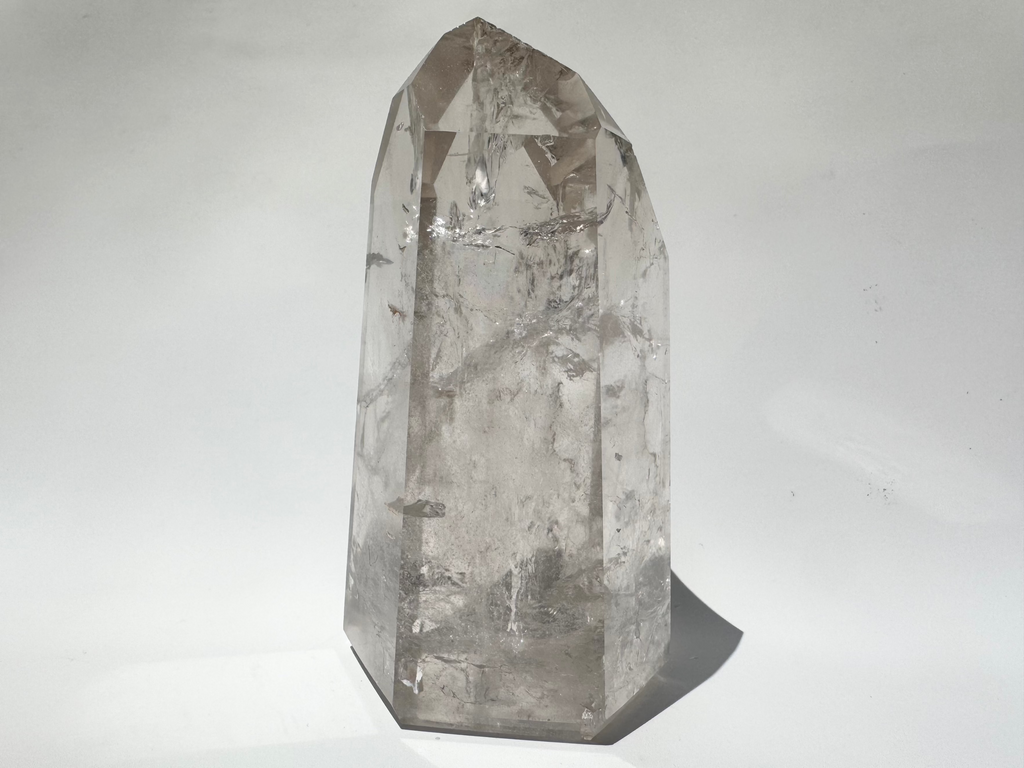 Clear Quartz Tower (a)