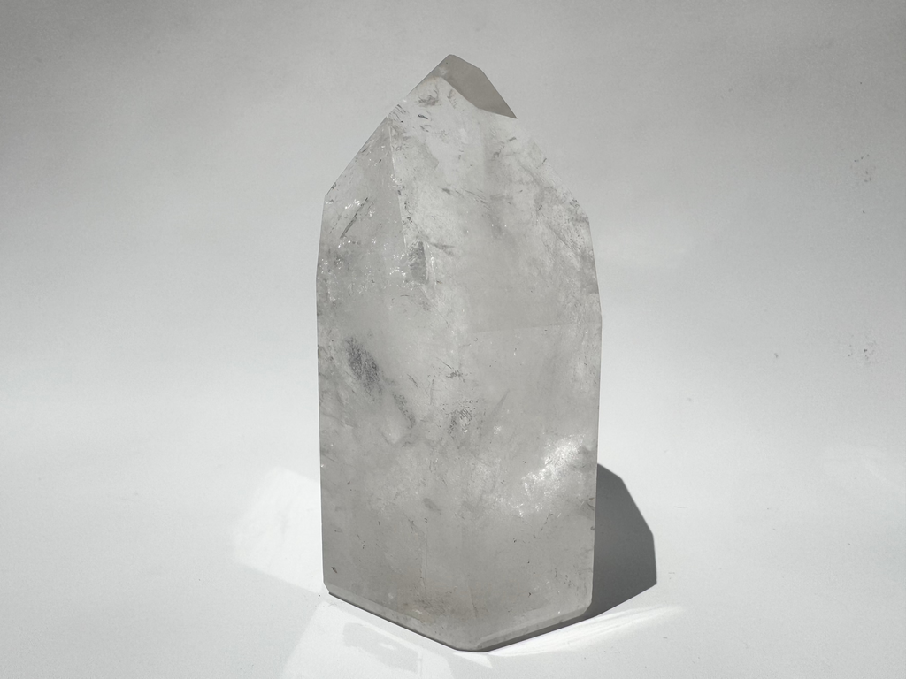 Clear Quartz Tower (e)