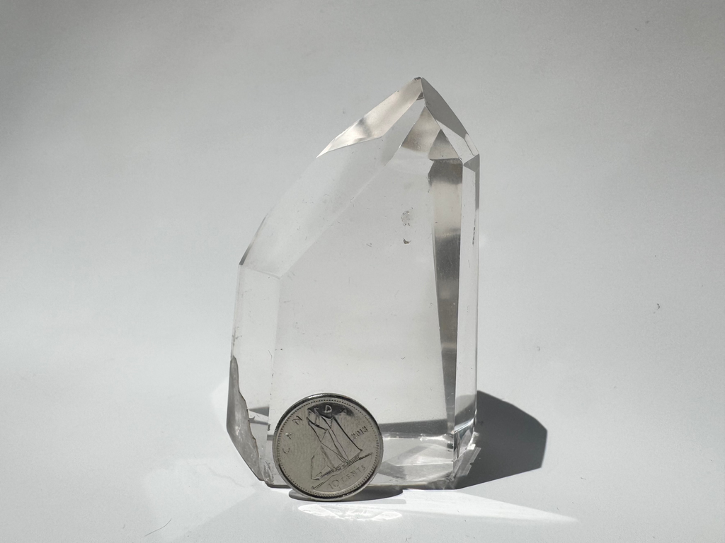 Clear Quartz Tower (b)