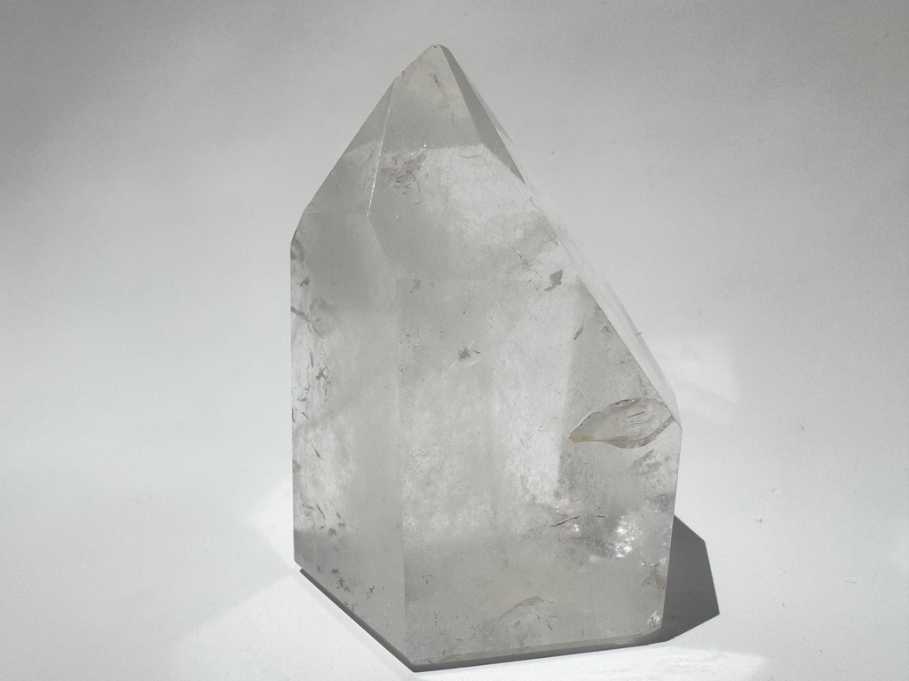 Clear Quartz Tower (c)