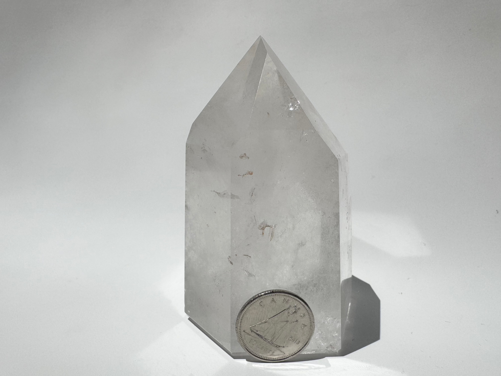 Clear Quartz Tower (c)
