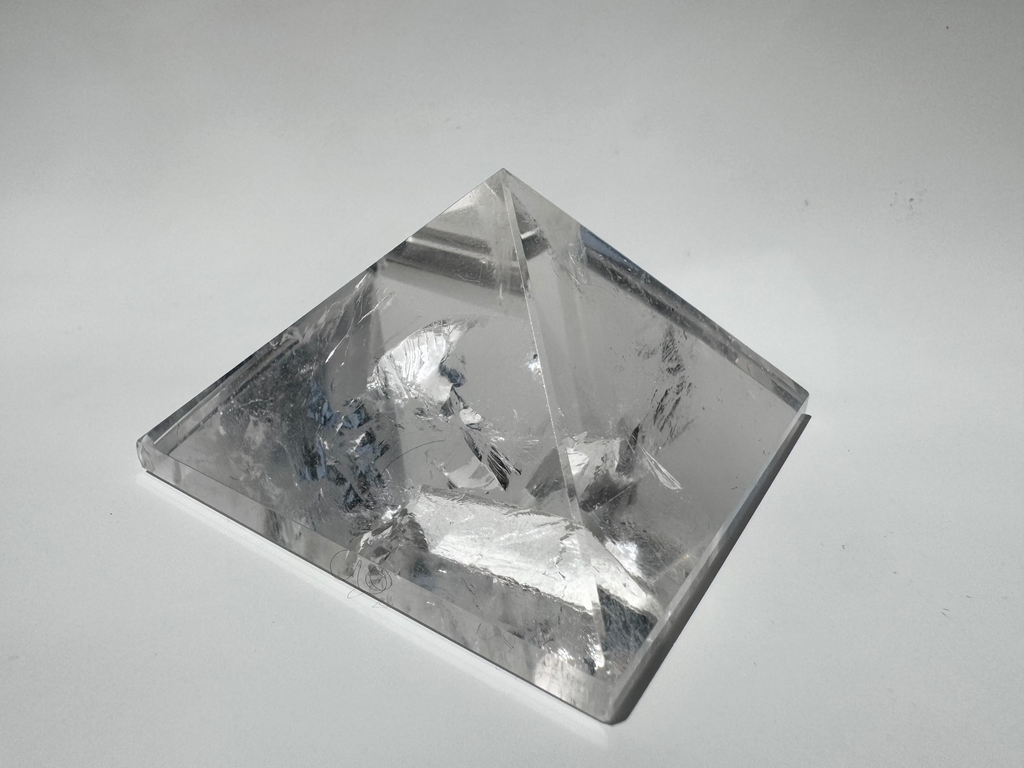 Clear Quartz Crystal Pyramid