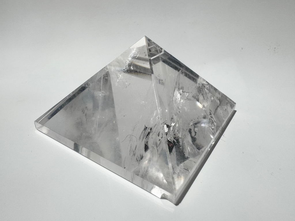 Clear Quartz Crystal Pyramid