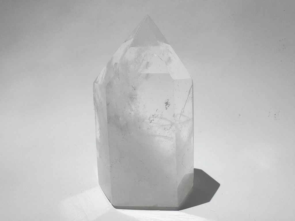 Clear Quartz Tower (J)