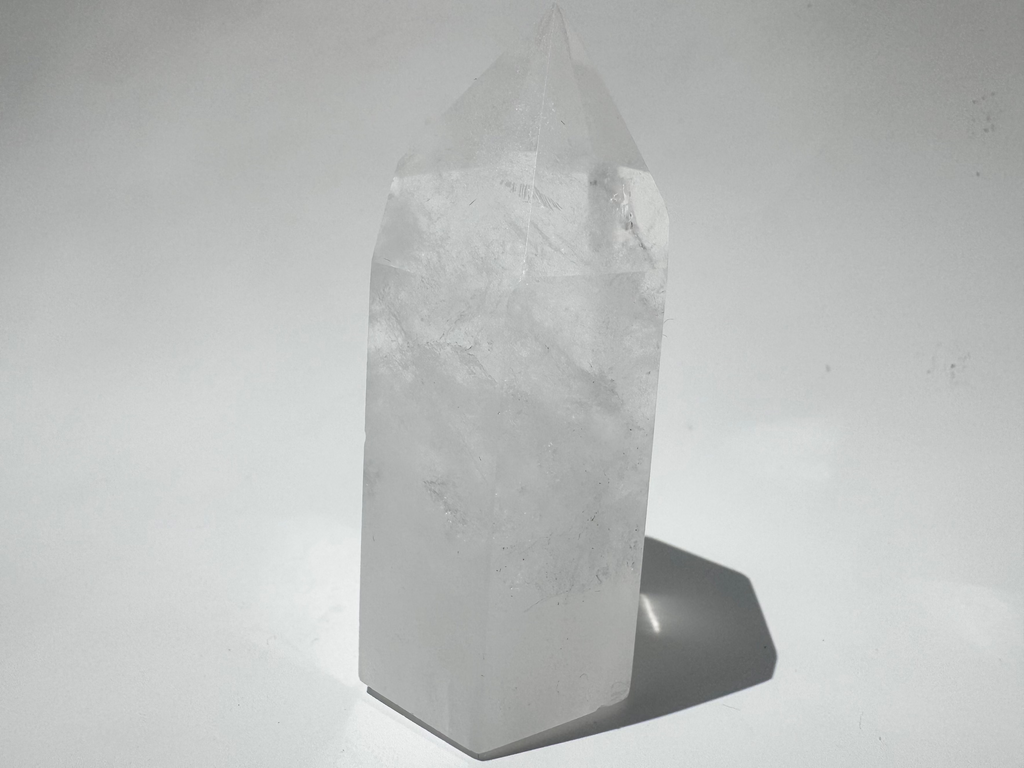 Clear Quartz Tower (J)