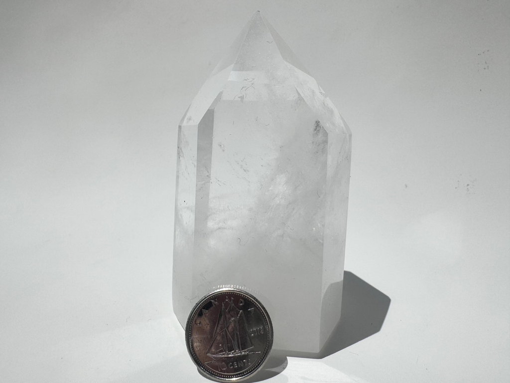 Clear Quartz Tower (J)