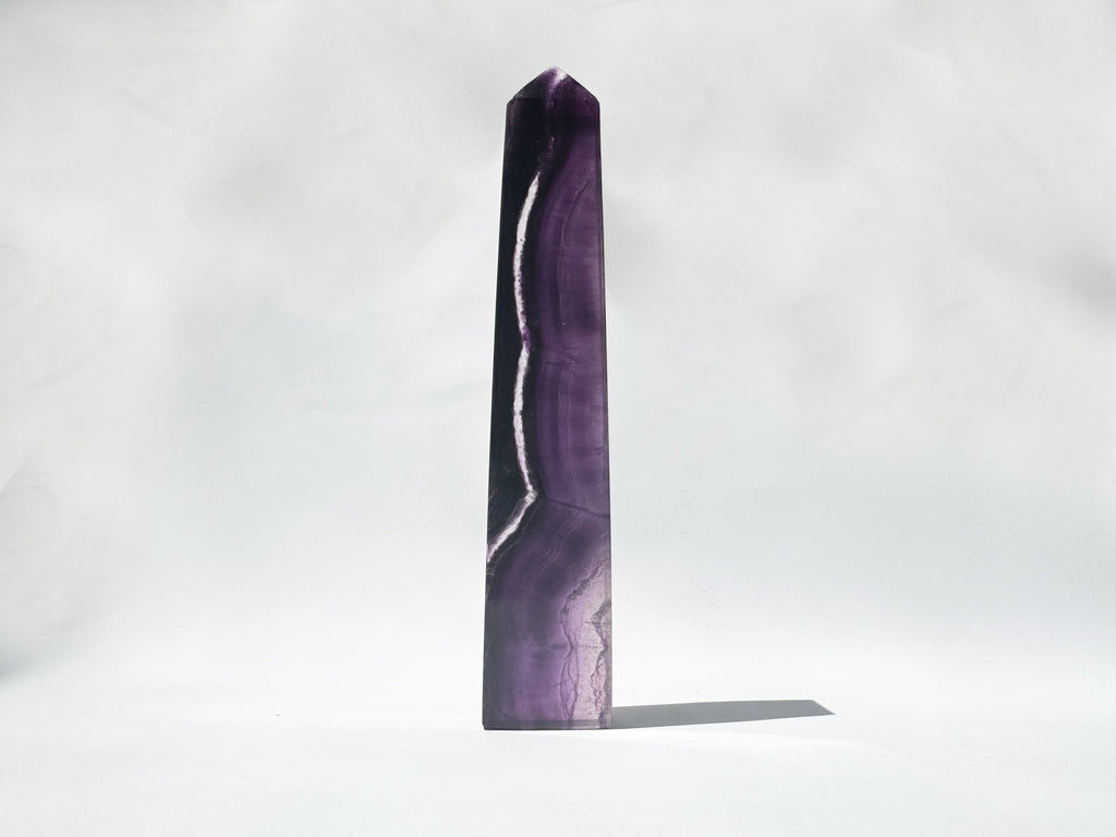 Purple Fluorite Tower