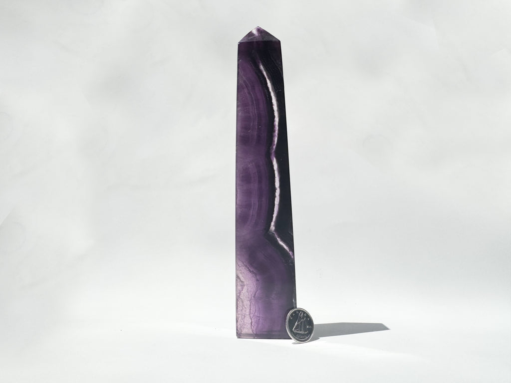 Purple Fluorite Tower