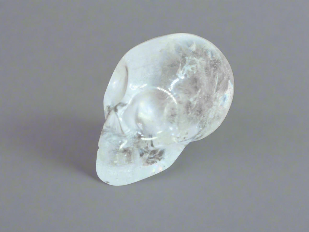 Skull - Clear Quartz (unique)