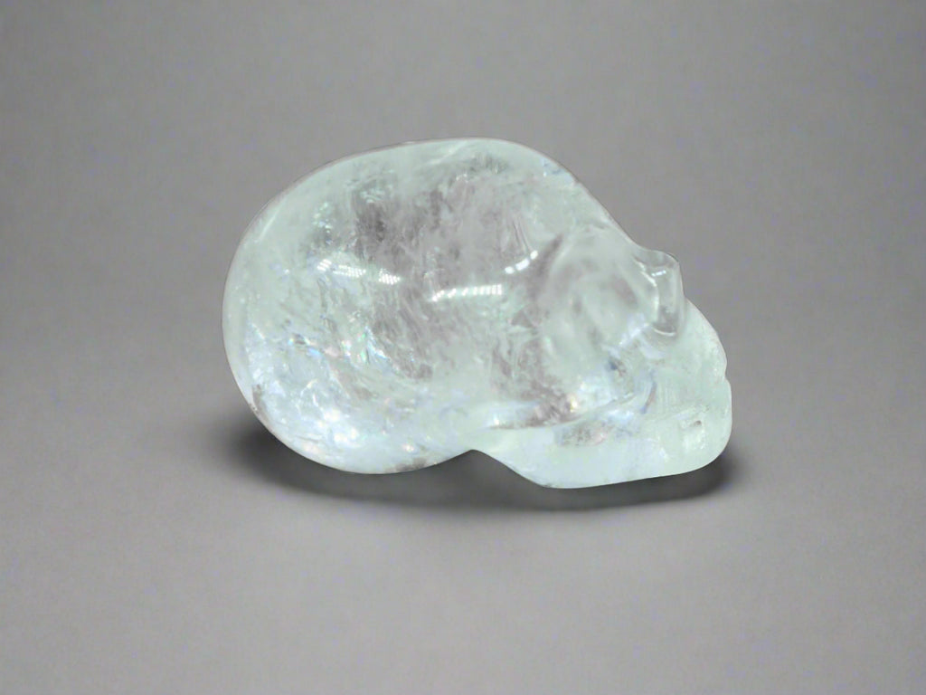 Skull - Clear Quartz (unique)