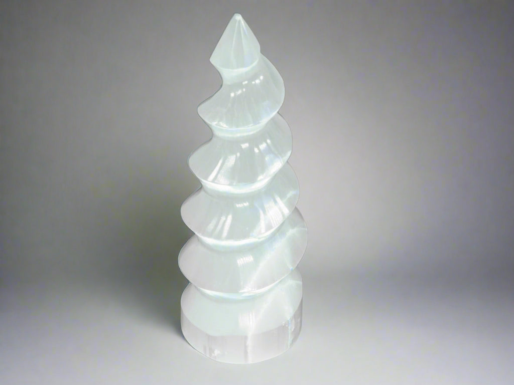 Selenite Spiral Tower