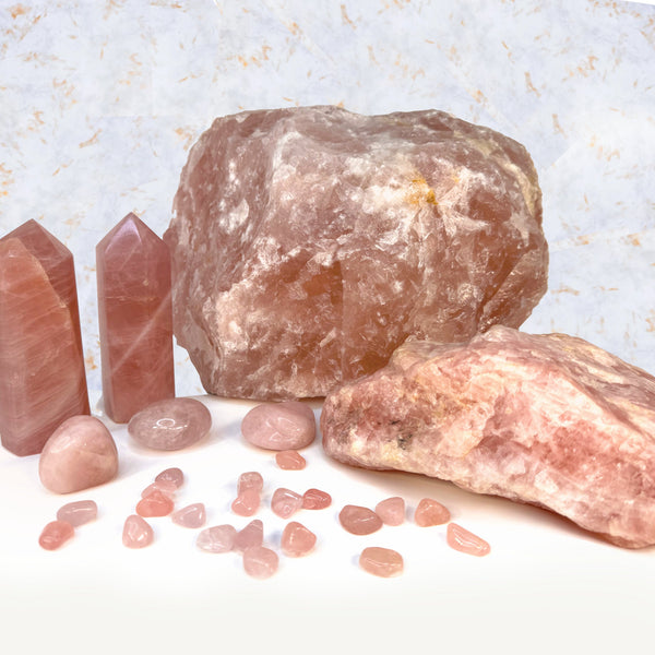 Love and Romance, raw quartz
