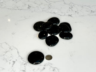 Obsidian - Black Palm Stone