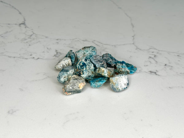 Blue Apatite (md) - Raw