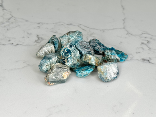 Blue Apatite (md) - Raw