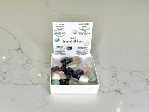 Manifest Love of all Kinds - Crystal Kit