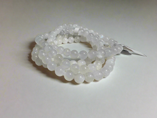 Bracelet - Moonstone 6mm Round