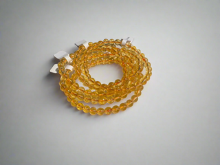 Bracelet - Citrine 6mm Round