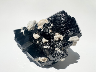 Tourmaline with Feldspar - Raw (F)