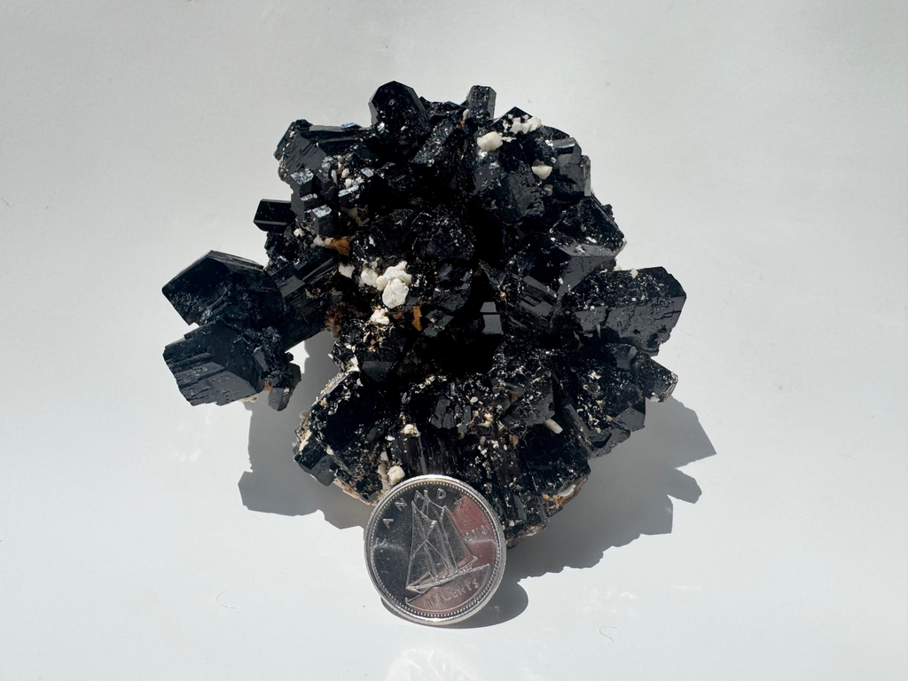 Tourmaline with Feldspar - Raw A