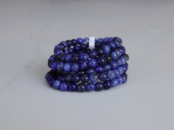 Bracelet - Sodalite 6mm Round