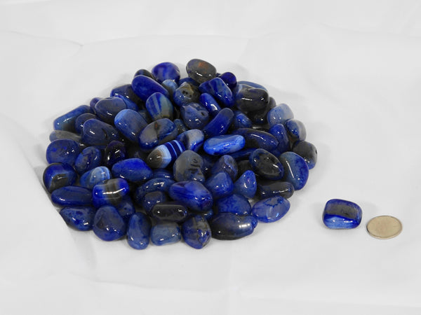 Blue Agate (sm) - Tumble