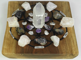 Manifest LOVE Crystal Grid Kit