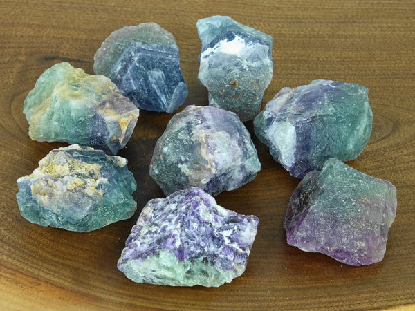 Fluorite Green & Purple Raw